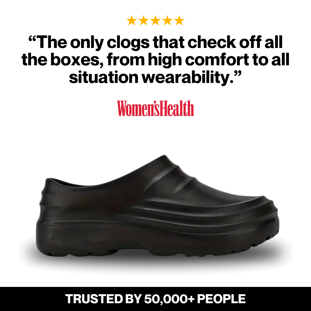 Fully Step Cozy Luxe - Healthy & Anti-Slip Comfort Clogs