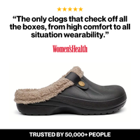 Arlo Fuzzy - Healthy & Non-Slip Comfort Clog Mules