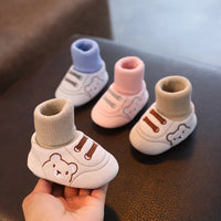 Toddler Sneaker Socks™ - Piepkleine Voetjes Parade - Sneaker sokjes